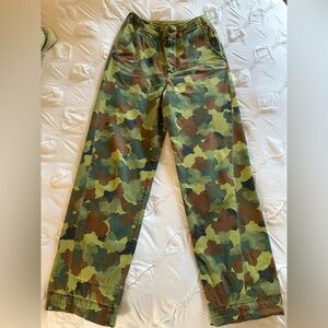 Imogene + Willie Sonora Painted Camo Trouser